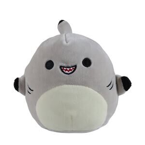 Squishmallow Grey Shark Plush 7" Soft Cute Toy Stuffed Animal